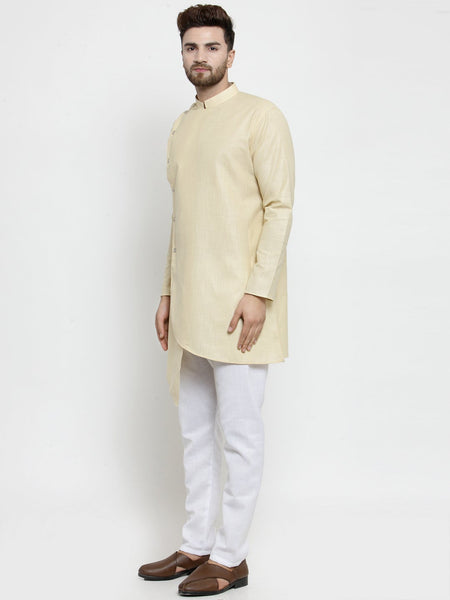 Designer Linen Kurta Pajama Set