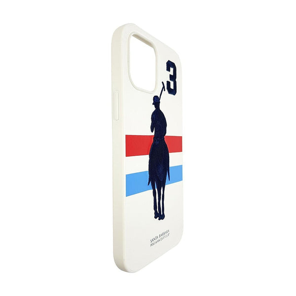 Santa Barbara Polo Garner Back Case Cover for Apple iPhone - White