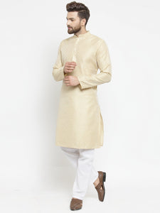 Designer Brocade Silk Kurta Pajama Set