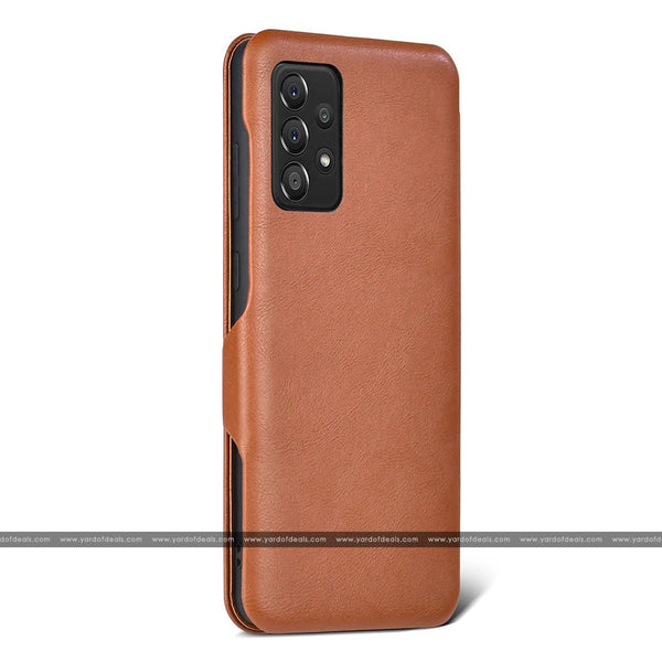 New Breed Leather Flip Case Cover for iPhone, Samsung, OnePlus & Vivo