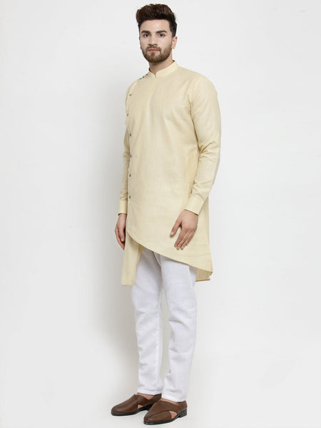 Designer Linen Kurta Pajama Set