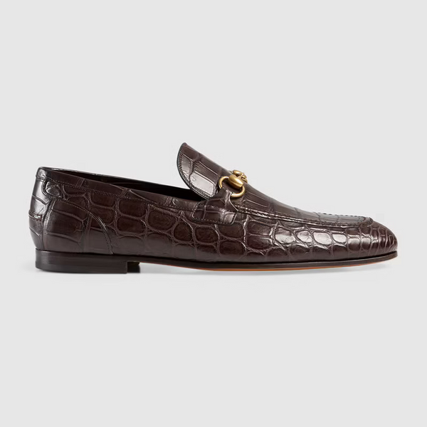 Crocodile Pattern Loafers