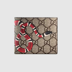 Kingsnake Print Supreme Wallet