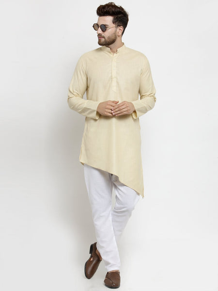 Designer Linen Kurta Pajama Set