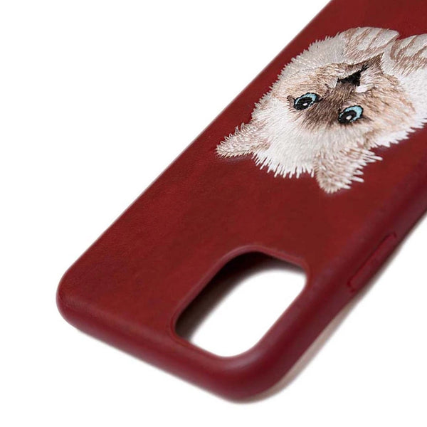 Santa Barbara Cat Back Case Cover for Apple iPhone 11, 12, 13 & 14 Series