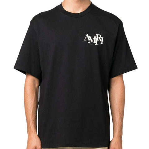 Men's Staggered Logo Drop Shoulder T-Shirt