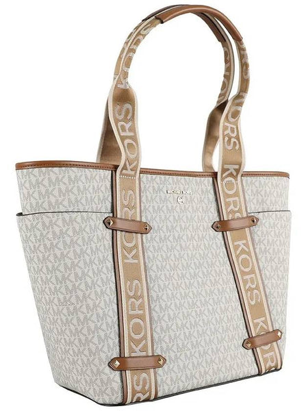 Premium Monogram-Print Tote Bag