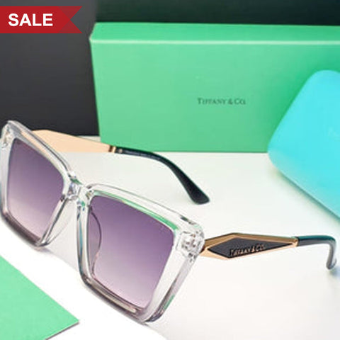 Elegant Square Gradient Frame Sunglass For Women