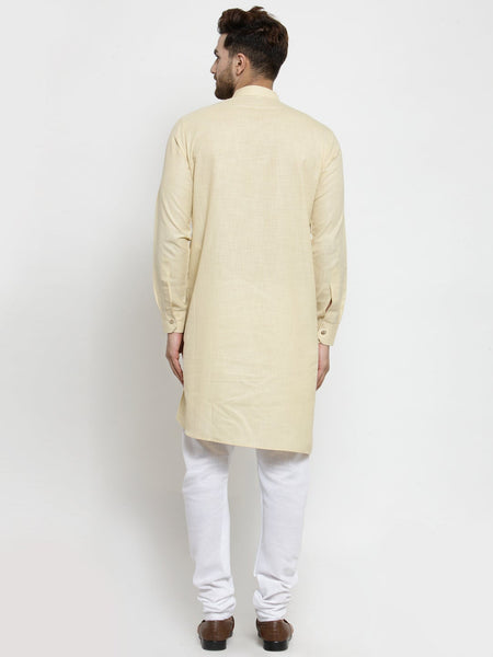 Designer Linen Kurta Pajama Set