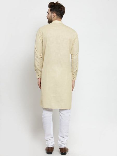 Designer Linen Kurta Pajama Set