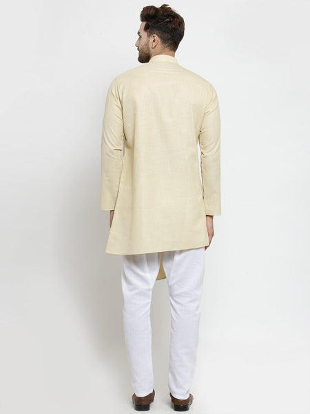 Designer Linen Kurta Pajama Set