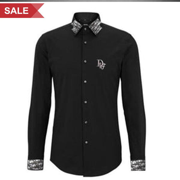 Premium Logo-Design Embroidery Shirt For Men