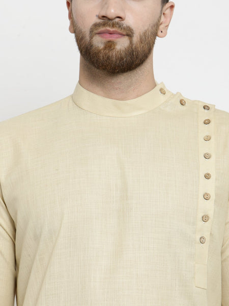 Designer Linen Kurta Pajama Set