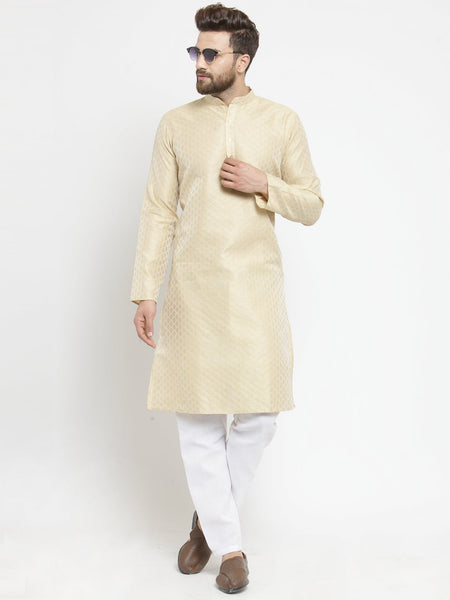 Designer Brocade Silk Kurta Pajama Set