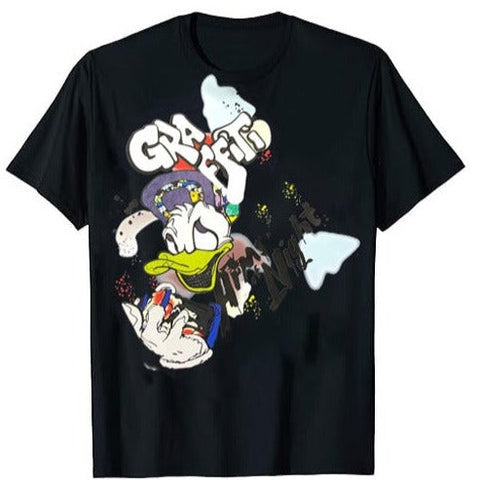 Premium Donal Duck Graphic Print T-shirt