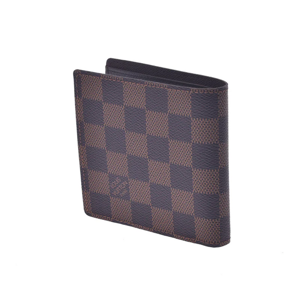 Checks Printed Leather Wallet