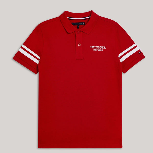 Signature Monotype Back Logo Regular Fit Polo