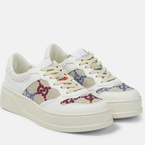 Multi Colored Canvas Sneakers