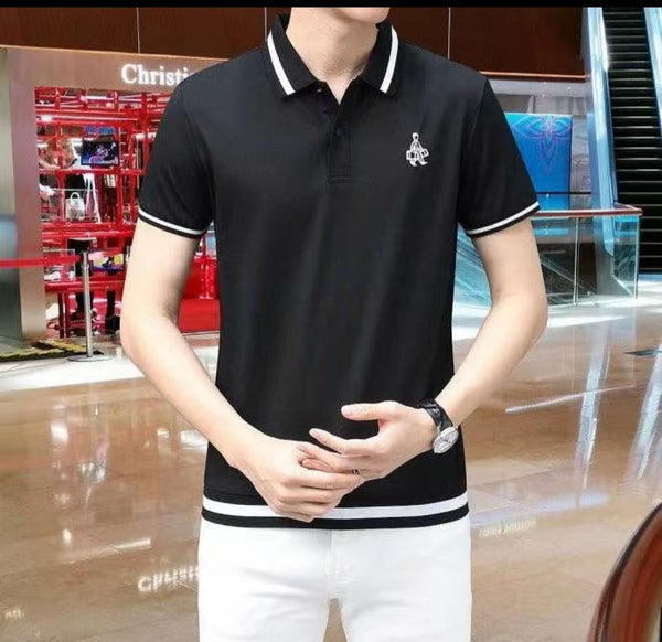 Embroidery Logo Short Sleeves Polo T-Shirt