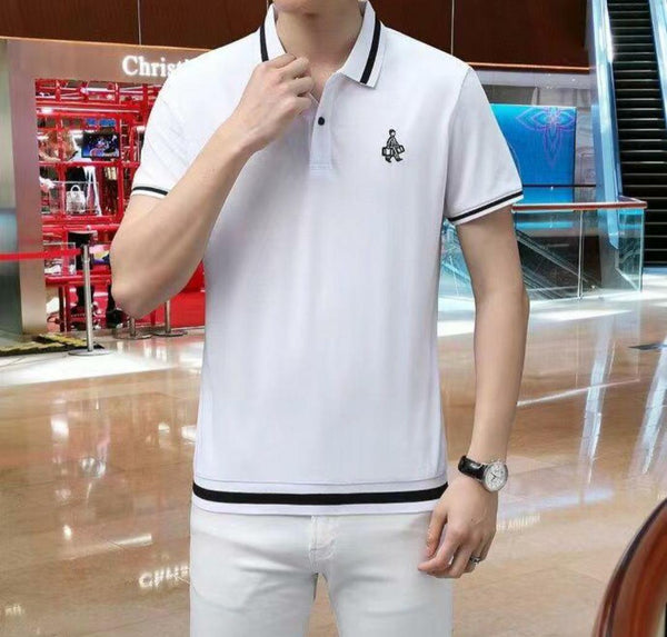 Embroidery Logo Short Sleeves Polo T-Shirt