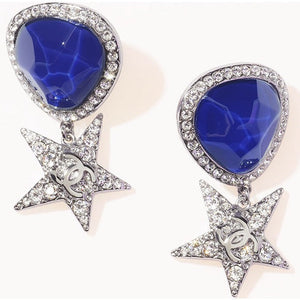 Metal, Resin & Strass Earring Jewel