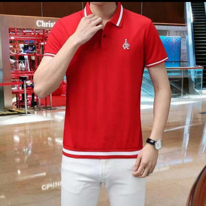 Embroidery Logo Short Sleeves Polo T-Shirt