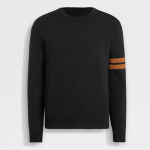 Luxury Knitted Crew-Neck Pullover