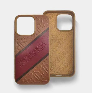 Santa Barbara Polo & Racquet Club Back Case Cover for Apple iPhone - Brown