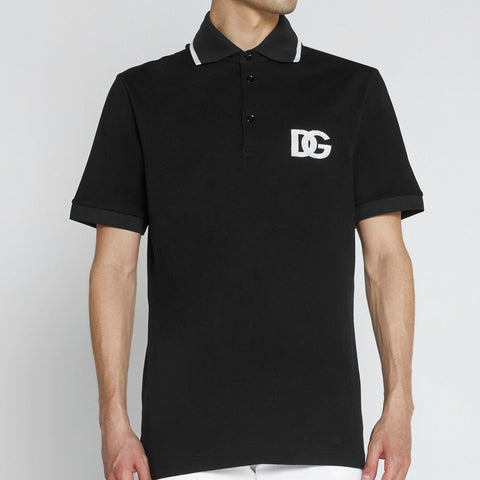 Luxury Embroidered  Logo cotton Polo Shirt