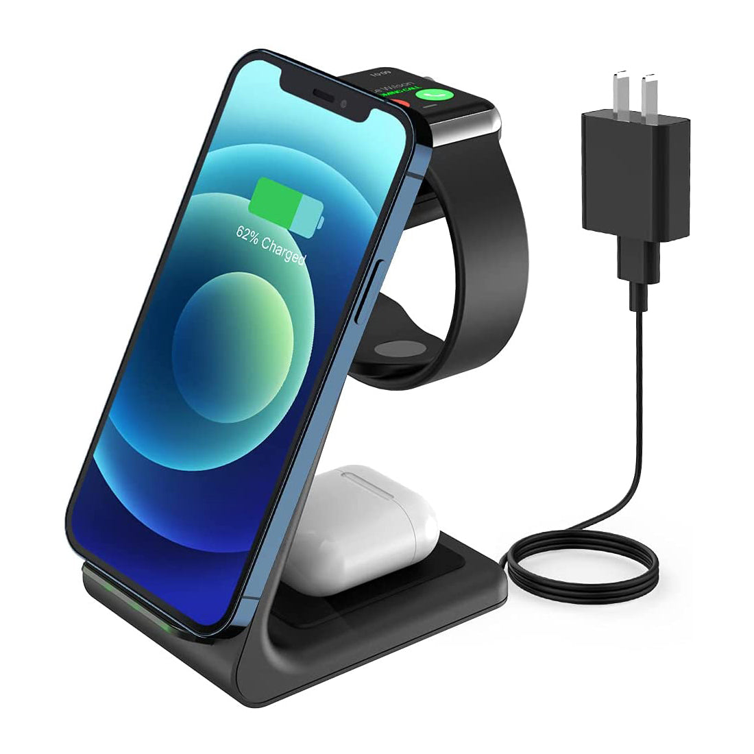 3 in 1 Wireless Charging Stand Dock - Luxury at Less