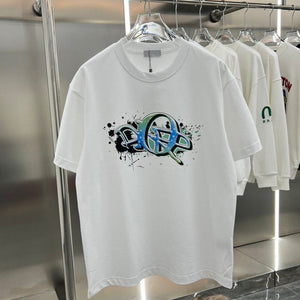 Premium Oversized  Graphic Print Logo T-Shirt