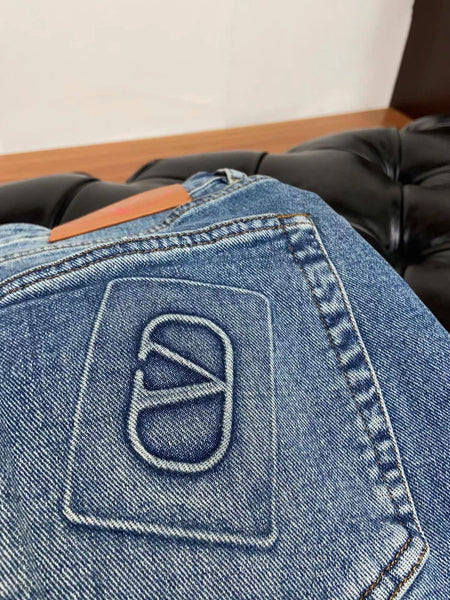 Imported Embroidery Logo Denim