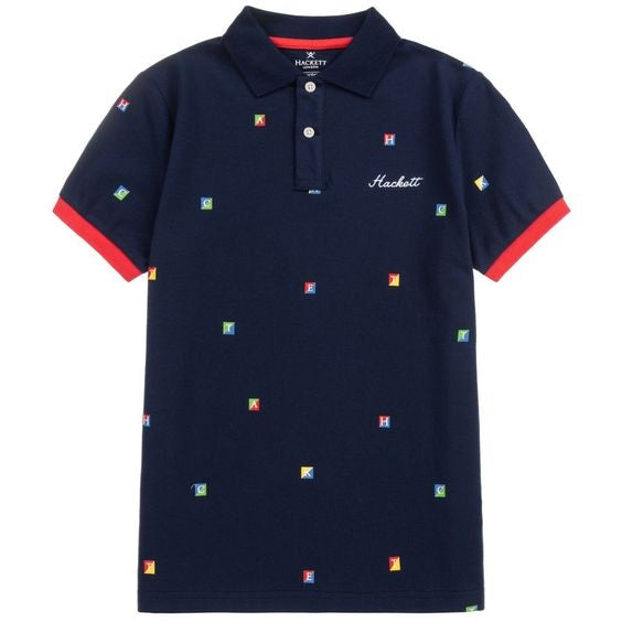 Premium Embroidery  Logo Cotton Polo T-shirt