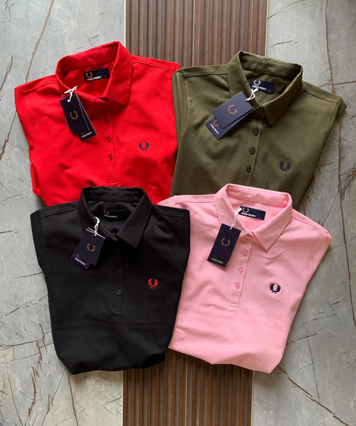 Premium Regular Embroidered Logo Polo T-shirt