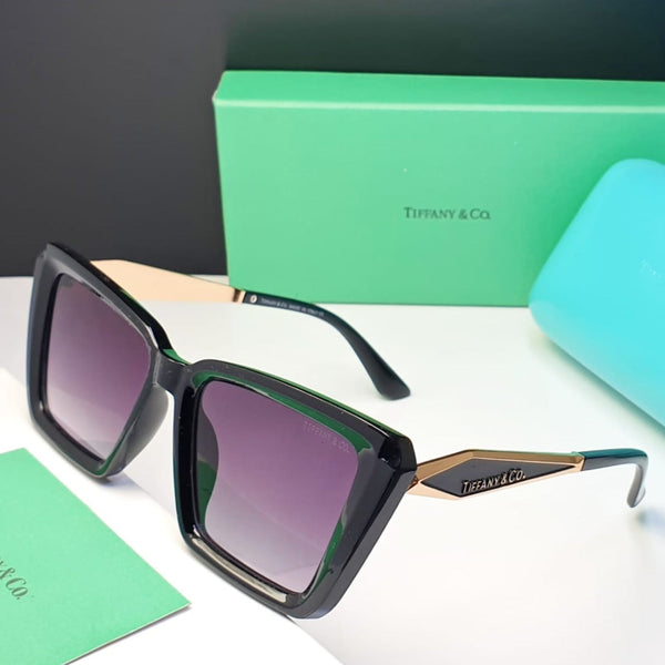 Elegant Square Gradient Frame Sunglass For Women