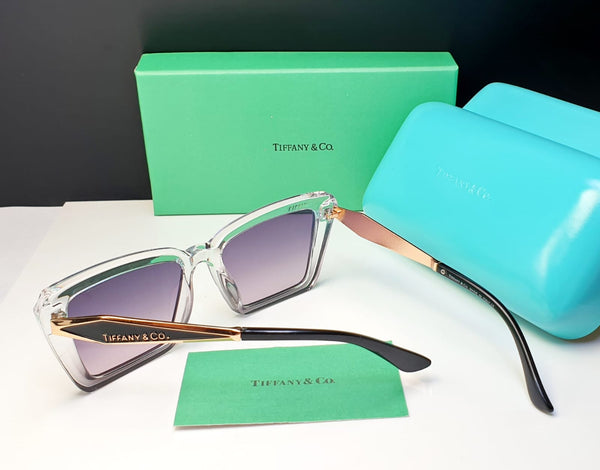 Elegant Square Gradient Frame Sunglass For Women