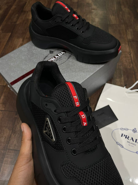 Luxury Black Training Branded Quality Sneakers