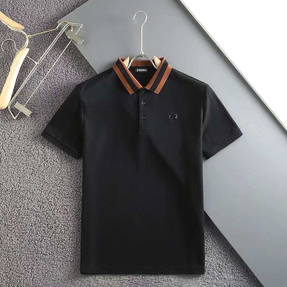 Elegant and  Stylish  Logo Embroidered Regular Fit  T-shirt