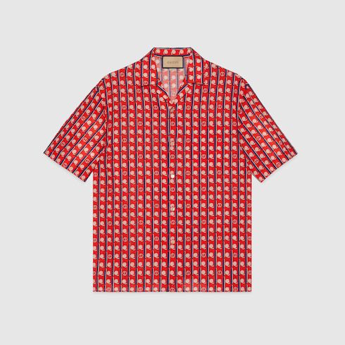 Premium Interlocking G print Cloth Shirt