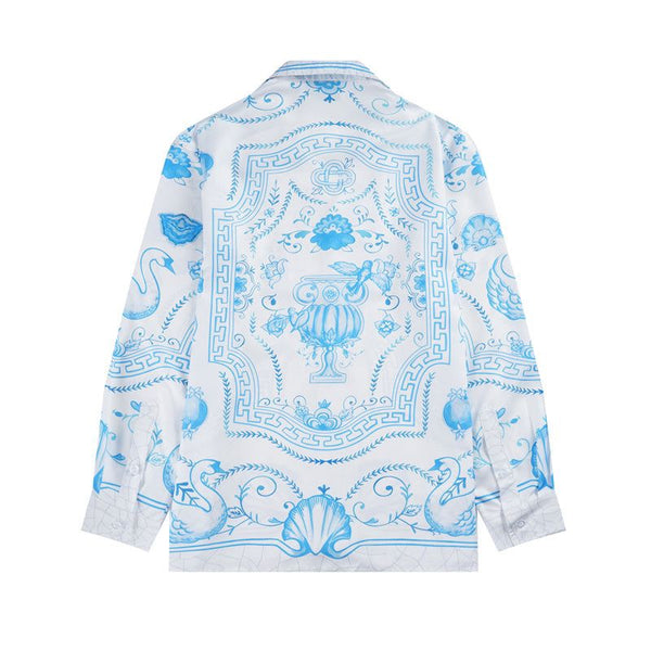 Premium Graphic-Print Full Sleeve  shirt