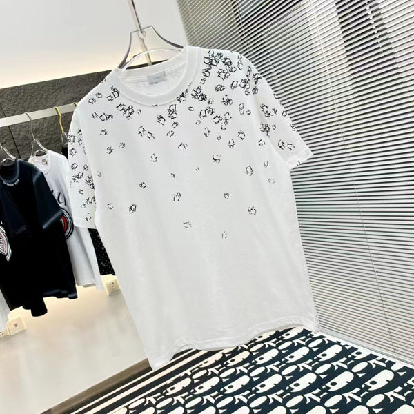 Summer New Edition  Drop Shoulder Round Neck Premium T-shirt