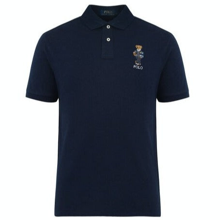 Elegant Polo Bear Slim Fit Polo Shirt