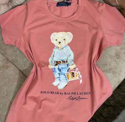 Big Fit Tuxedo Bear Tee for Women