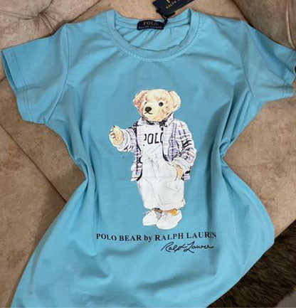 Big Fit Tuxedo Bear Tee for Women