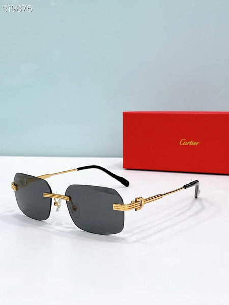 Women Luxury Rimless Sunglasses