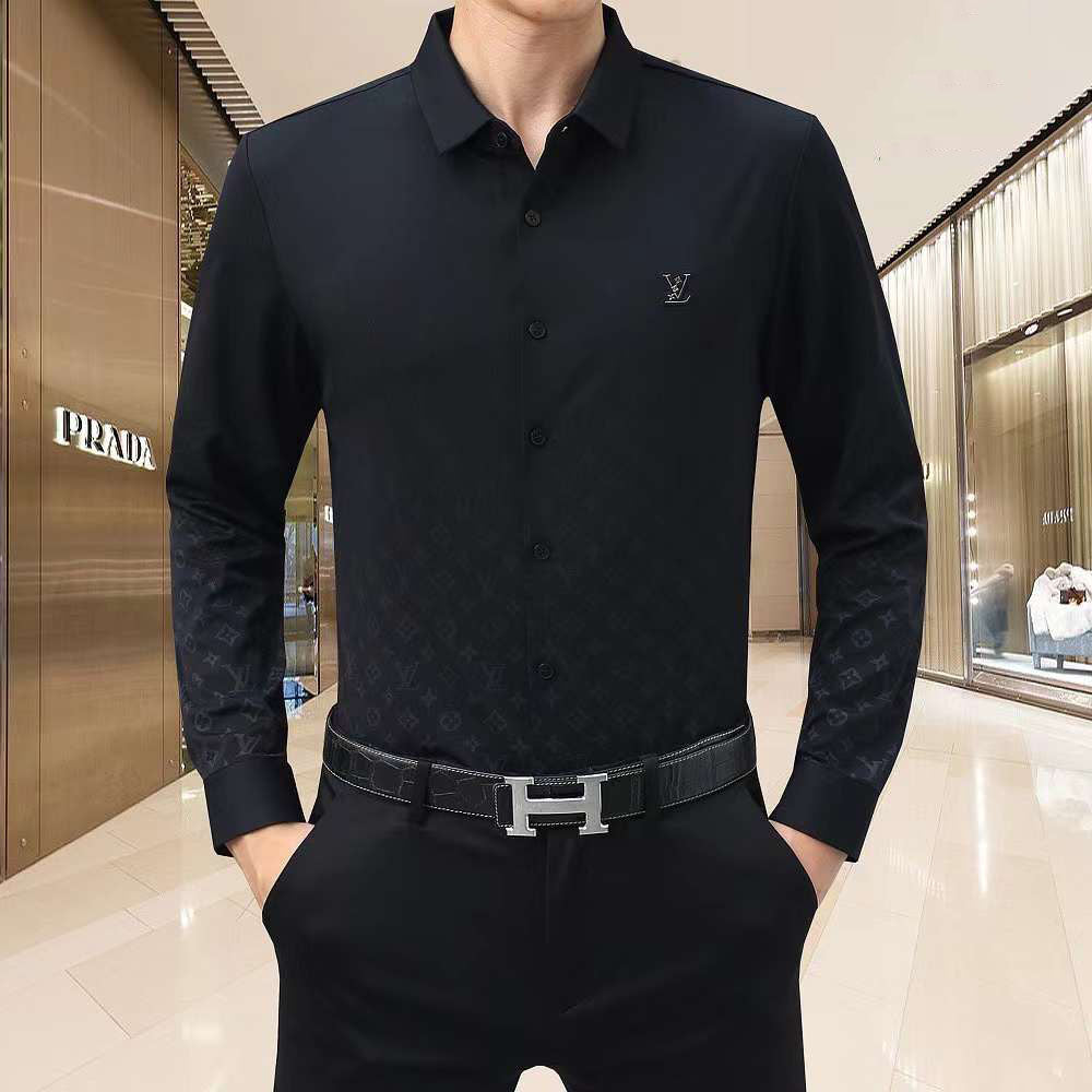 Luxury Contrast Formal Shirt for Men