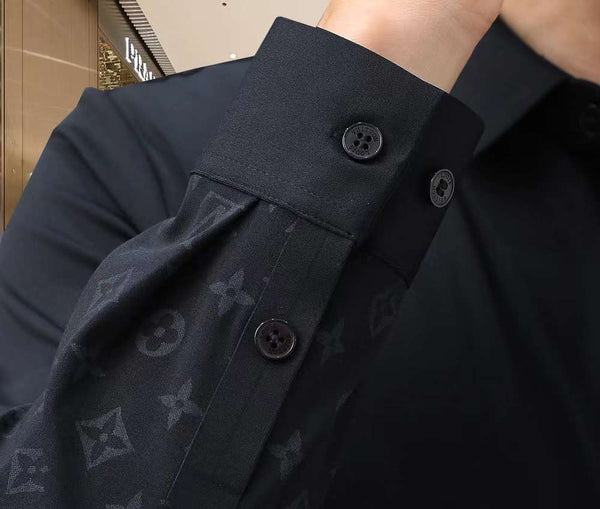 Luxury Contrast Formal Shirt for Men