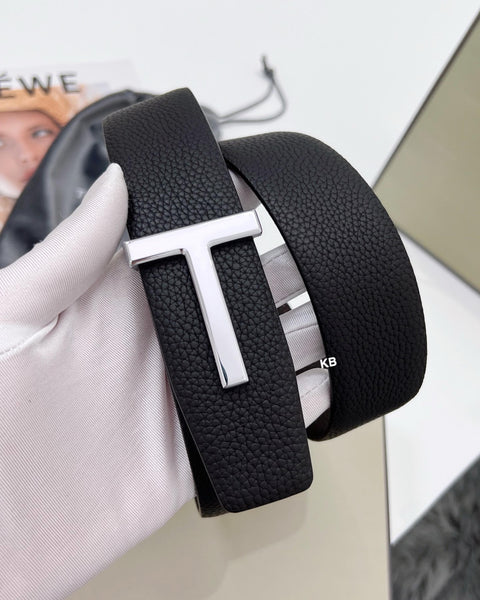 Premium T Icon  Leather Belt