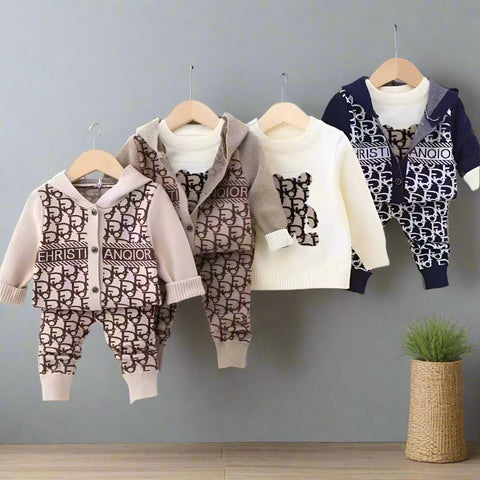 Premium Printed   Winter 3 PCS  Set  for Kids