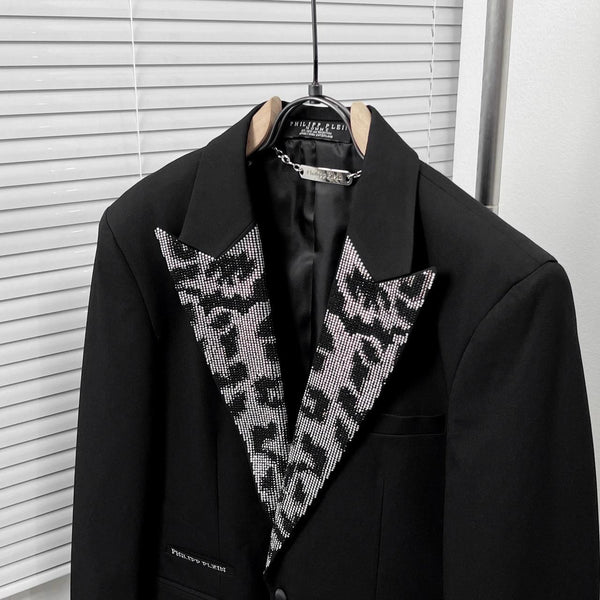 Premium Leopard Print  Blazer